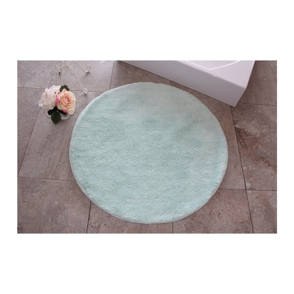 Colors of Mint zöld fürdőszobai kilépő, ⌀ 90 cm - Confetti Bathmats