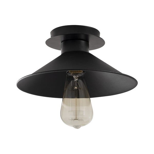 Fekete mennyezeti lámpa fém búrával ø 24 cm Berceste – Opviq lights-image-2