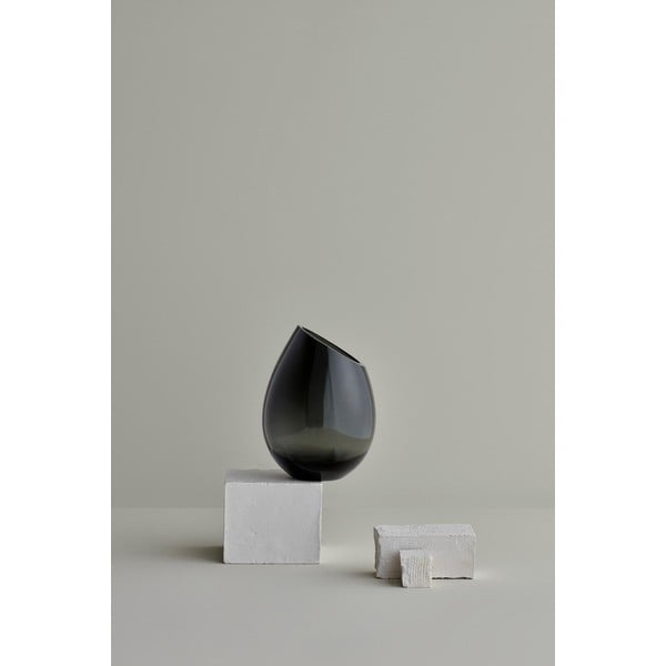 Raindrop zöld üvegváza, magasság 24 cm - Blomus-image-1