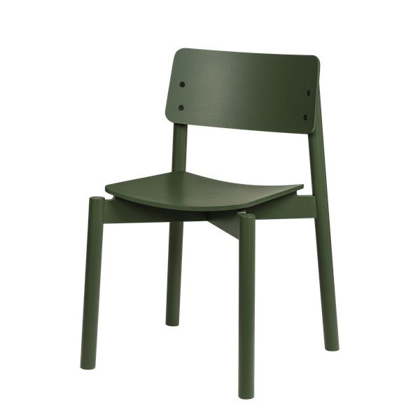 Zöld rakásolható étkezőszék Wem – noo.ma