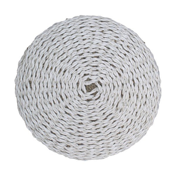 Art of Nature Raffia fehér ülőke, ⌀ 43 cm - HSM collection-image-1