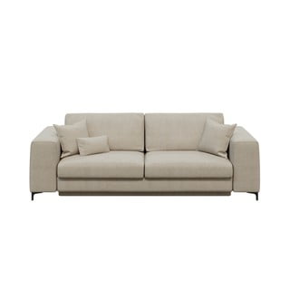 Rothe világosbézs kinyitható kanapé, 256 cm - devichy