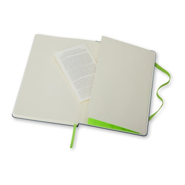 Szürke kemény fedeles jegyzetfüzet, 240 oldalas - Moleskine-image-4