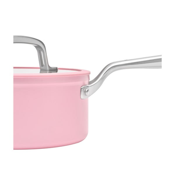 Indukciós tűzhelyhez alkalmas edény fedővel-kerámia felülettel 2,4 l Meda 3.0 – FABINI-image-2