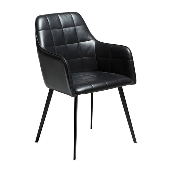 Embrace Vintage fekete műbőr szék - ​​​​​DAN-FORM Denmark