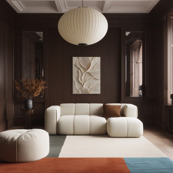 Nyomtatott keretezett kép 60x80 cm Gentle Curves – Styler-image-4