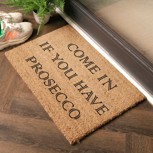Kókuszrost lábtörlő 40x60 cm Prosecco – Artsy Doormats-image-1
