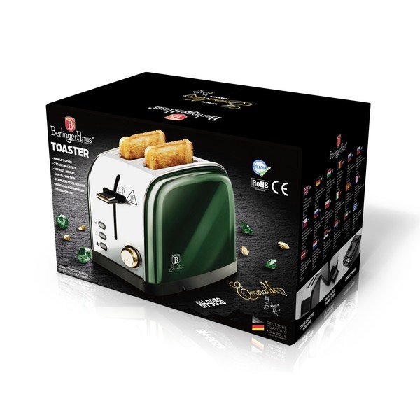 Zöld kenyérpirító Emerald Collection - BerlingerHaus-image-3