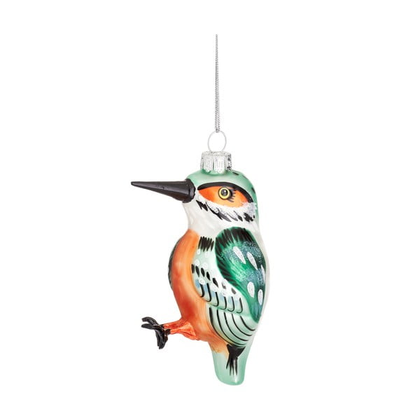 Üveg karácsonyfadísz Kingfisher – Sass & Belle