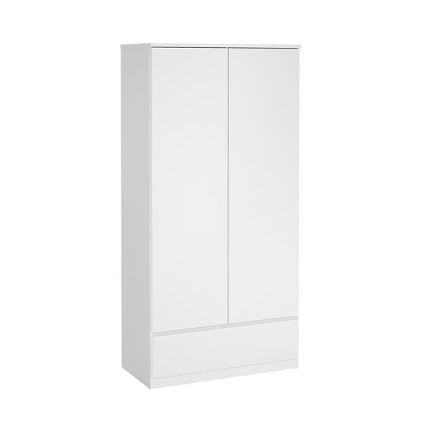 Fehér ruhásszekrény 99x201 cm Naia - Tvilum-image-4