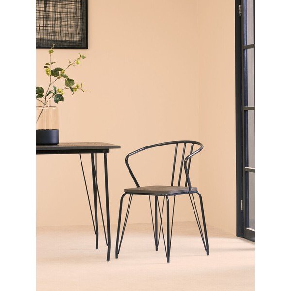 Szilfa étkezőasztal ø 80 cm District – Premier Housewares-image-2