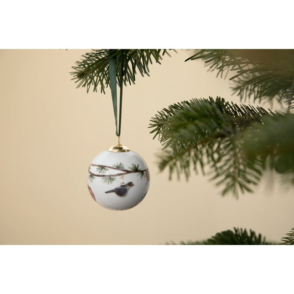 Hammershøi karácsonyi porcelán függődísz - Kähler Design-image-1