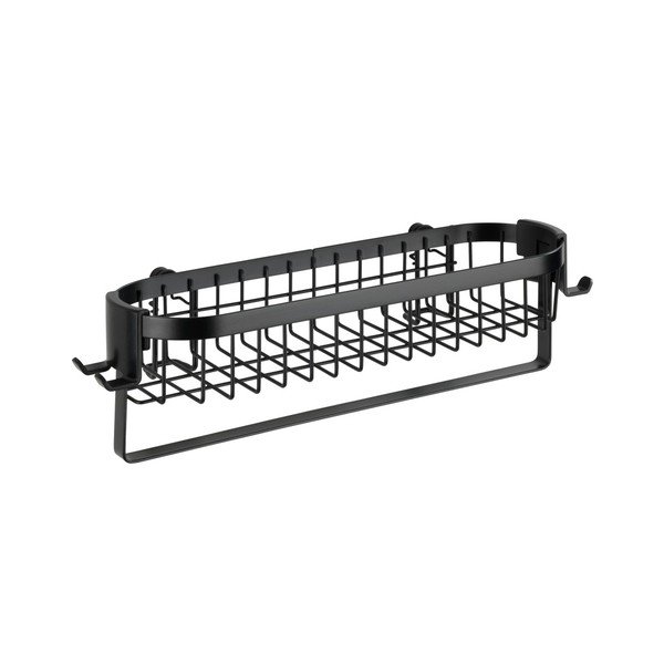 Classic Plus fekete falipolc - Wenko-image-3