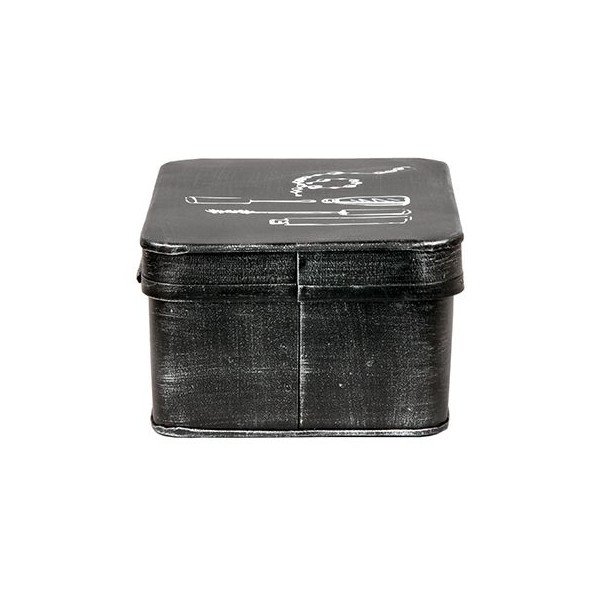 Fekete fém kozmetikai tárolódoboz - LABEL51-image-2