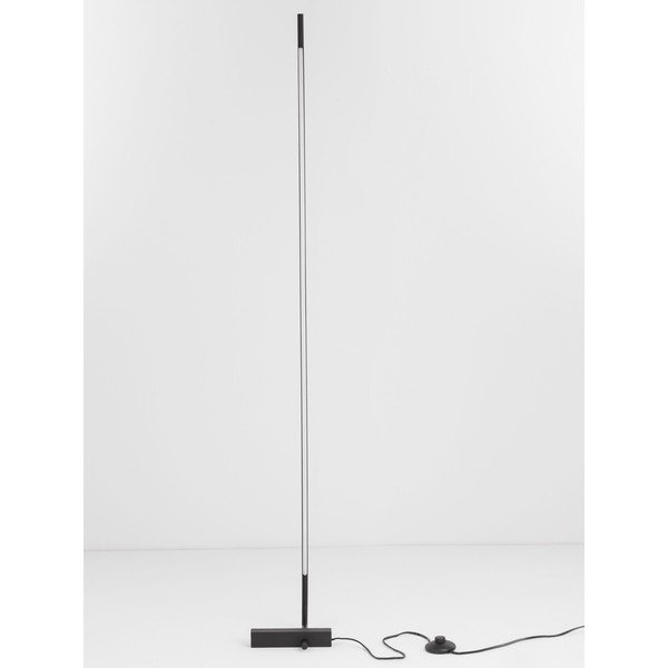 Fekete fém LED állólámpa akrilüveg búrával (magasság 140 cm) Raccio – Nova Luce-image-4