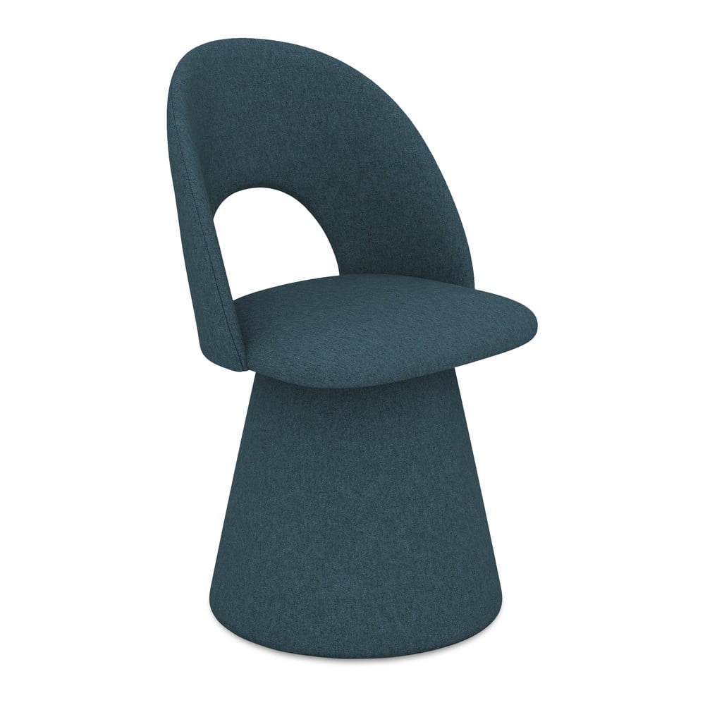 Petróleum színű kárpitozott étkezőfotel Kalo – Makamii