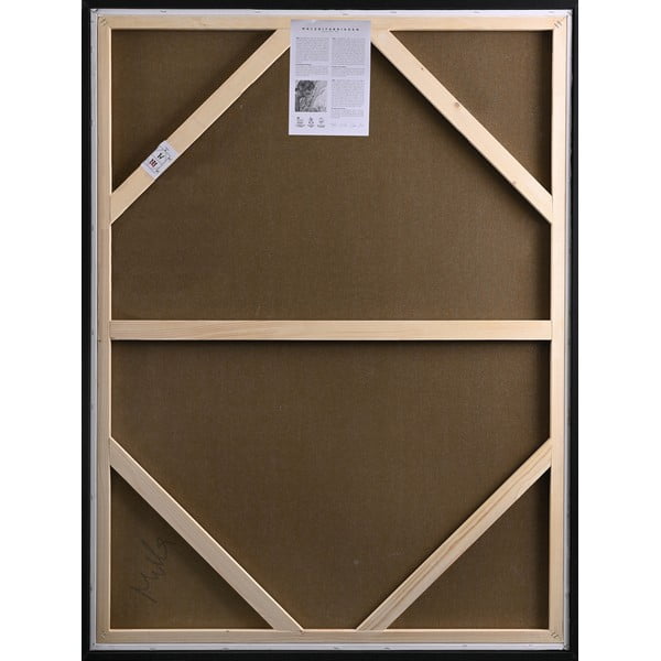 Kézzel festett kép 90x120 cm Moon Rock – Malerifabrikken-image-2