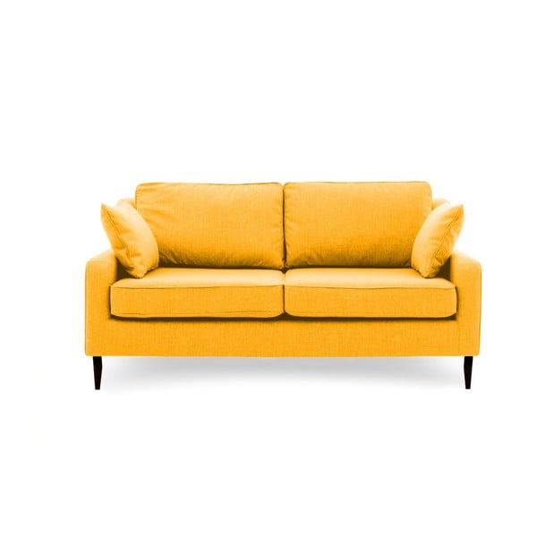 Bond sárga háromszemélyes kanapé - Vivonita
