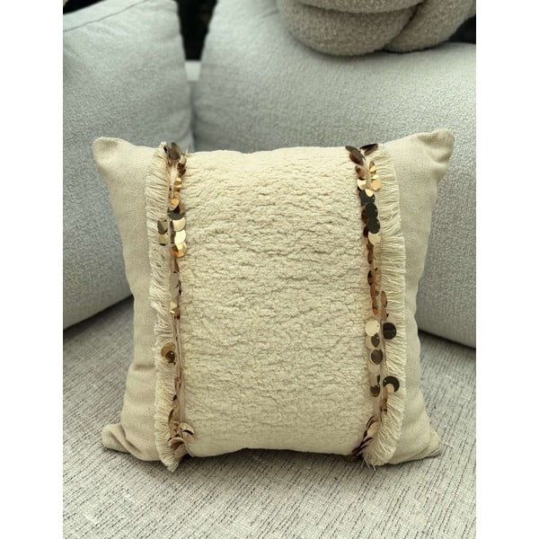 Párnahuzat 43x43 cm Sequins – Mioli Decor-image-1