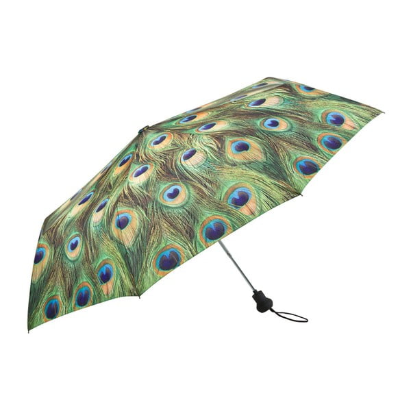 Peacock zöld összecsukható esernyő - Von Lilienfeld