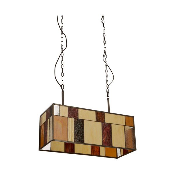 Fém függőlámpa üveg búrával Waldorf – Premier Housewares-image-4