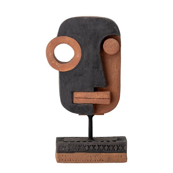 Kazo dekorációs terrakotta szobor, magasság 27,5 cm - Bloomingville-image-2