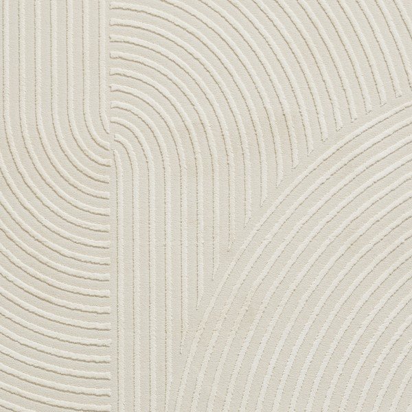 Krémszínű mosható szőnyeg újrahasznosított szálakból 160x230 cm Flores – Think Rugs-image-3