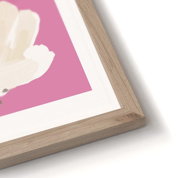 Nyomtatott keretezett kép 30x40 cm Peony Bloom – Styler-image-3
