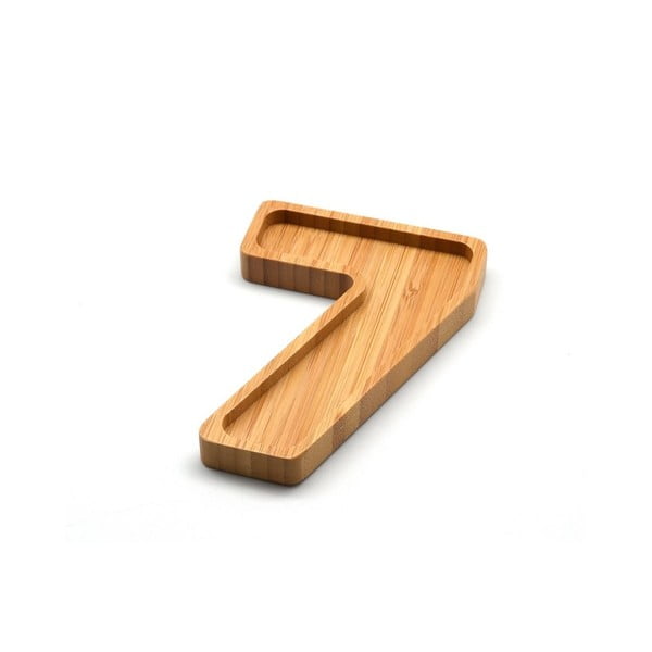 Numero 7 alakú bambusz tálka - Bambum