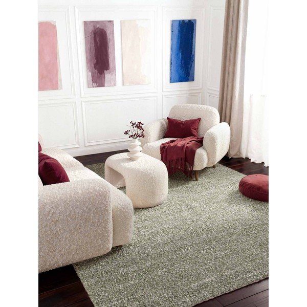 Világoszöld kézi szövésű szőnyeg 120x170 cm Notting Hill Portobello – Ted Baker-image-1