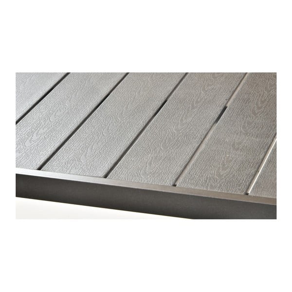 Joanna fekete 4 személyes kerti étkezőszett székekkel és Viking asztallal, 90 x 150 cm - Bonami Selection-image-2