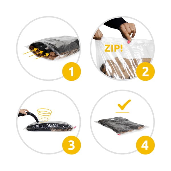 Vákuumzsák készlet 2 db-os Aspi Form XL – Compactor-image-3