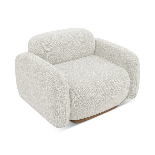 Krémszínű fotel Ailani – Makamii-image-2