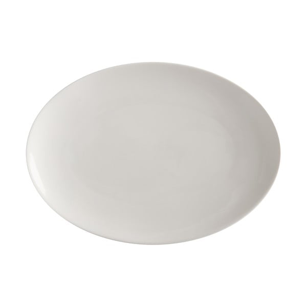 Basic fehér porcelán tányér, 30 x 22 cm - Maxwell & Williams