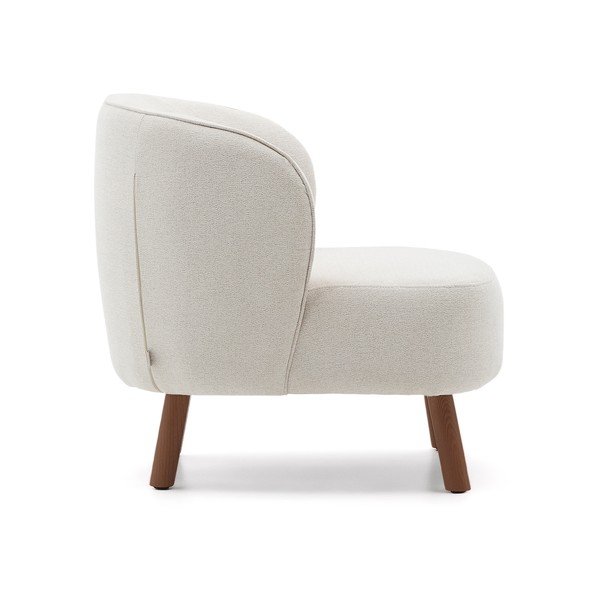 Bézs zsenília fotel Ulit – Kave Home-image-4