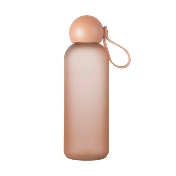 Világos rózsaszín újrahasznosított műanyag utazó ivópalack 650 ml Tom – Sagaform