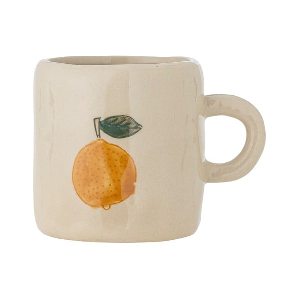 Krémszínű kerámia gyerek bögre 230 ml Agnes – Bloomingville Mini