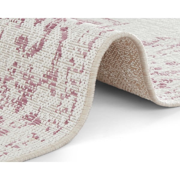 Tilos piros-krémszínű kültéri szőnyeg, 120 x 170 cm - NORTHRUGS-image-2