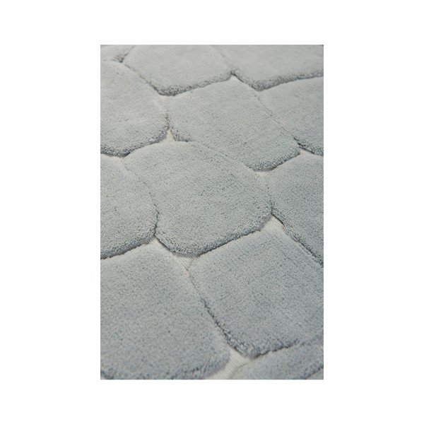Parma Grey 2 darabos szürke pamut fürdőszobai kilépő szett - Confetti Bathmats-image-2