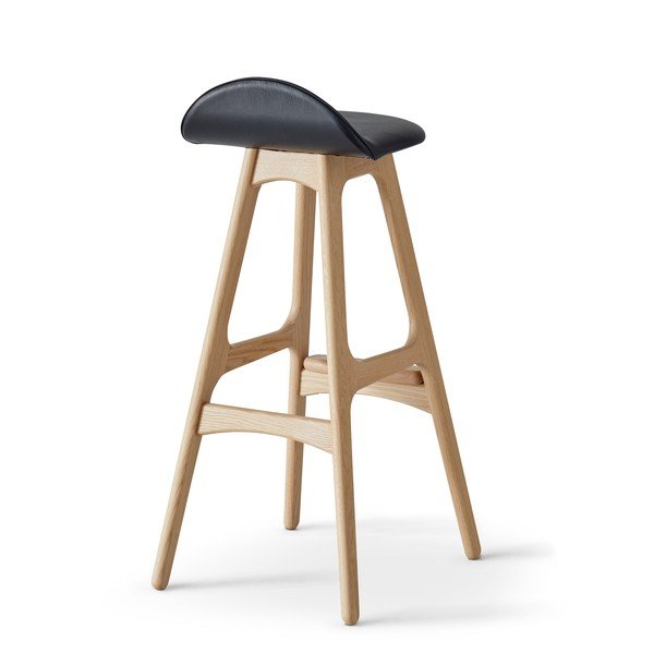 Bőr forgó bárszék 86 cm Buck – Hammel Furniture-image-2