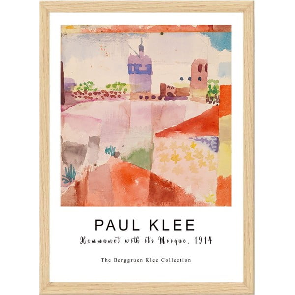 Keretezett poszter 35x45 cm Paul Klee – Wallity