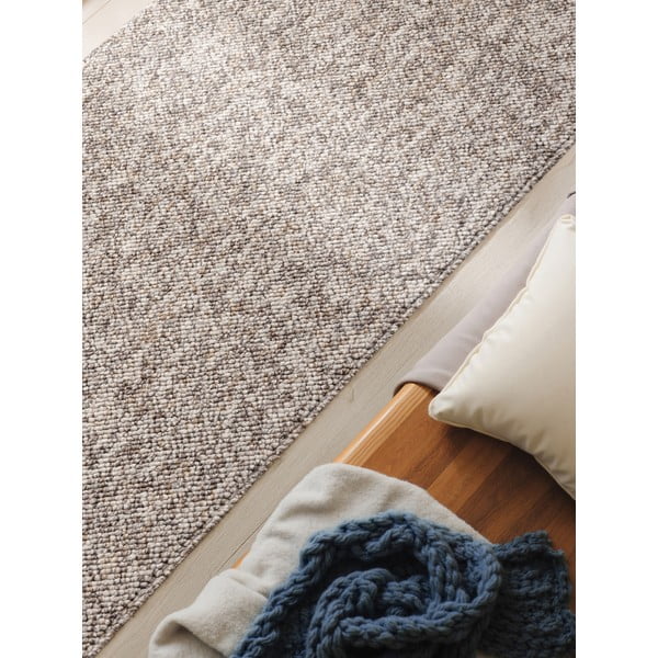 Szürke mosható futószőnyeg 80x240 cm Rocco Taupe – Elle Decoration-image-3