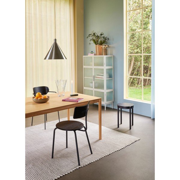 Fekete étkezőszék szett 4 db-os Arch – Hübsch-image-1