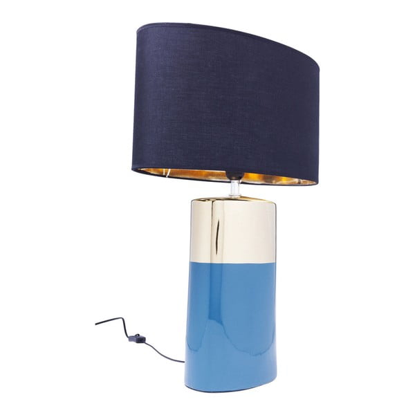 Zelda kék asztali lámpa, magasság 63,5 cm - Kare Design