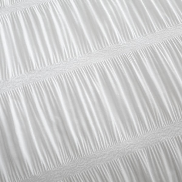 Fehér egyszemélyes ágyneműhuzat 135x200 cm Seersucker - Catherine Lansfield-image-4