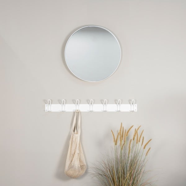 Fehér fém fali fogas 100 cm Miles – Spinder Design-image-1