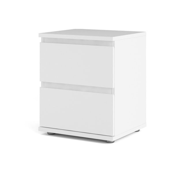 Fehér éjjeliszekrény Nova – Tvilum-image-3