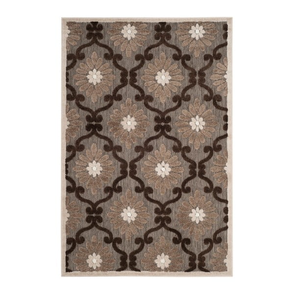 Newburry barna kültéri szőnyeg, 182 x 121 cm - Safavieh