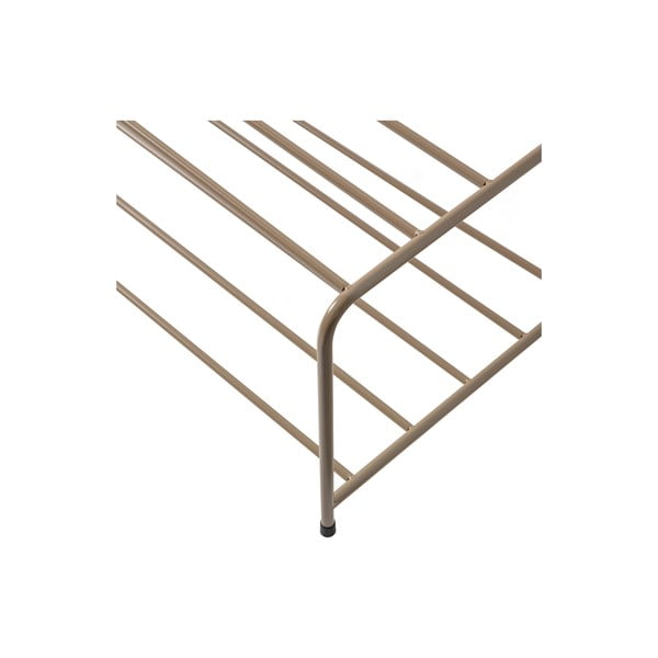 Világosbarna fém cipőtartó Josse – WOOOD-image-4