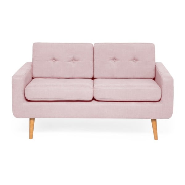 Ina rózsaszín kanapé, 143 cm - Vivonita